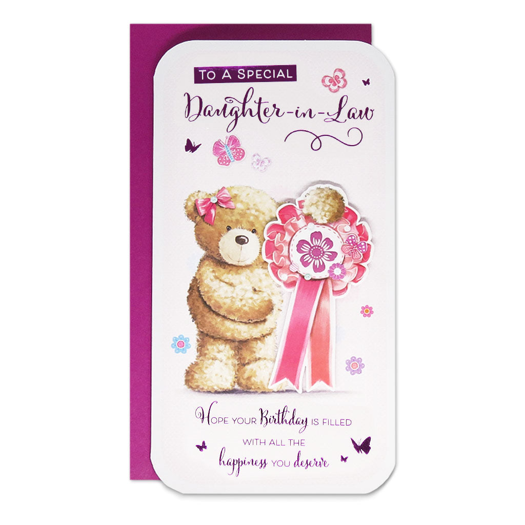 6pk Cards C55 Birthday Daughter-In-Law - Tiger Feet Ireland