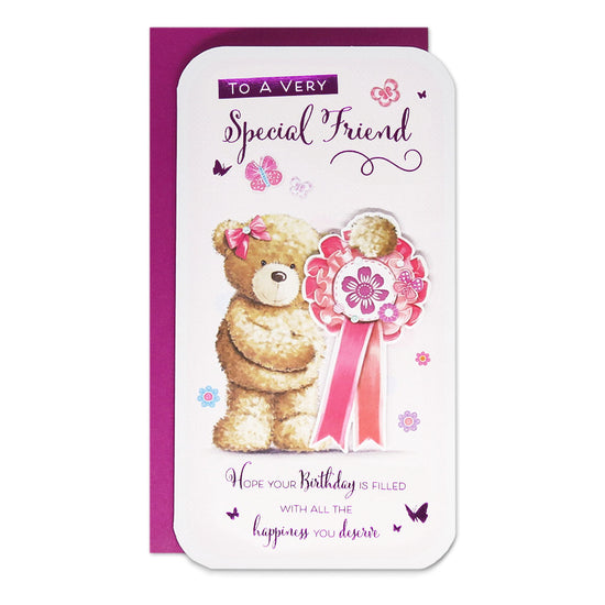 6pk Cards C55 Birthday Friend