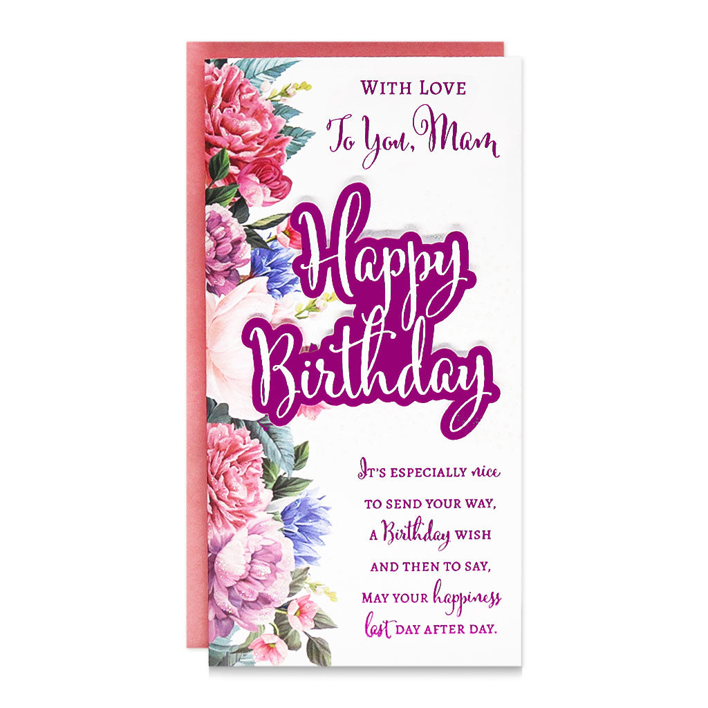 6pk Cards C55 Birthday Mam - Tiger Feet Ireland
