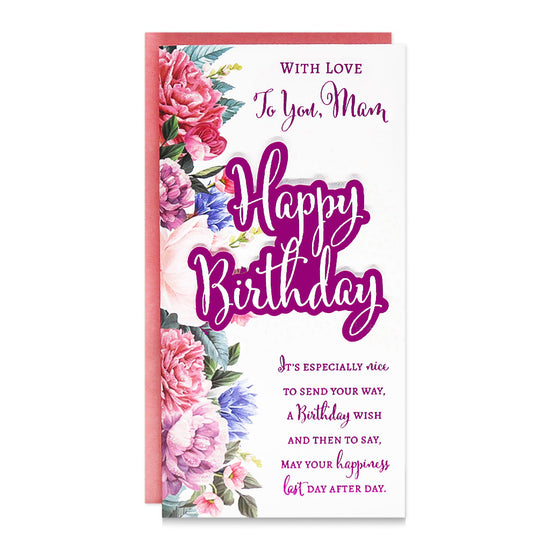 6pk Cards C55 Birthday Mam