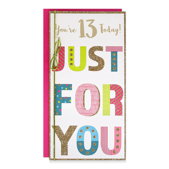 6pk Cards C55 Birthday Age 13