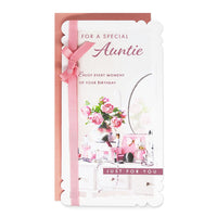 6pk Cards C55 Birthday Auntie - Tiger Feet Ireland
