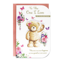 6pk Cards C75 Birthday One I Love - Tiger Feet Ireland