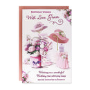 6pk Cards C75 Birthday Gran - Tiger Feet Ireland