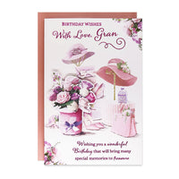 6pk Cards C75 Birthday Gran - Tiger Feet Ireland