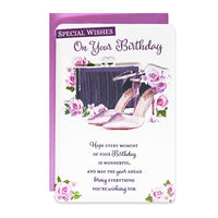 6pk Cards C75 Birthday Open - Tiger Feet Ireland