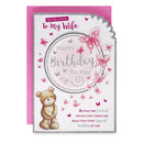 6pk Cards C90 Birthday Wife - Tiger Feet Ireland