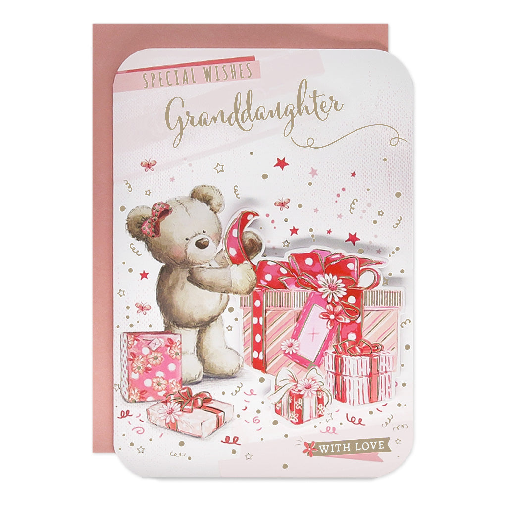 6pk Cards C90 Birthday Granddaughter - Tiger Feet Ireland