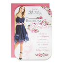 6pk Cards C90 Birthday Age 21 - Tiger Feet Ireland