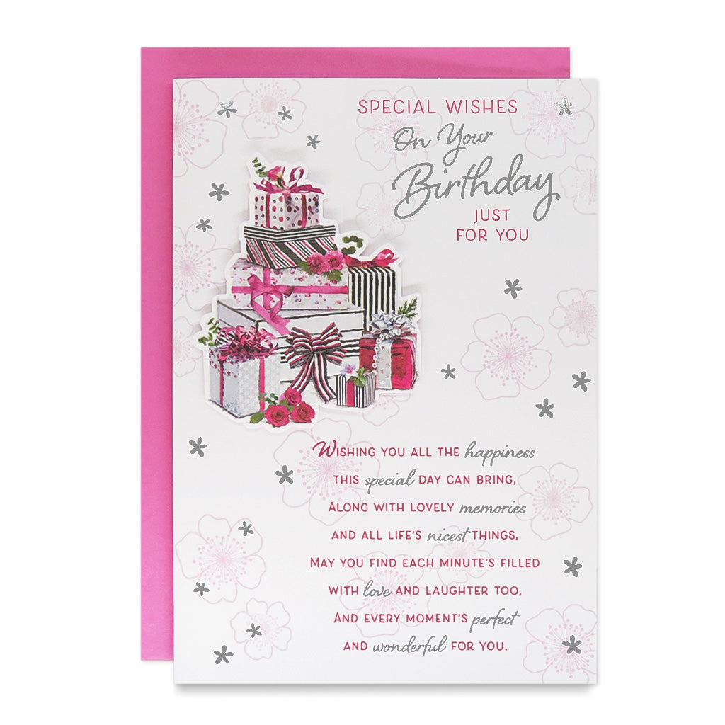 6pk Cards C90 Birthday Open - Tiger Feet Ireland