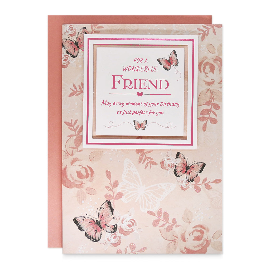 6pk Cards C90 Birthday Friend - Tiger Feet Ireland