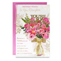 6pk Cards C375 Birthday Daughter - Tiger Feet Ireland