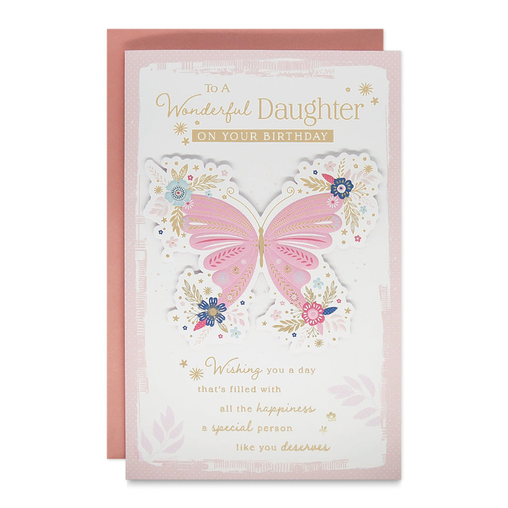 6pk Cards C375 Birthday Daughter - Tiger Feet Ireland