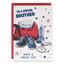 6pk Cards C50 Birthday Brother - Tiger Feet Ireland