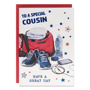 6pk Cards C50 Birthday Cousin - Tiger Feet Ireland