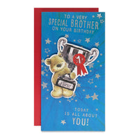 6pk Cards C55 Birthday Brother - Tiger Feet Ireland