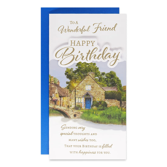 6pk Cards C55 Birthday Friend