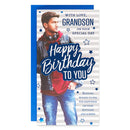 6pk Cards C55 Birthday Grandson - Tiger Feet Ireland