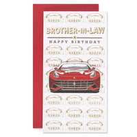 6pk Cards C55 Birthday Brother-In-Law - Tiger Feet Ireland