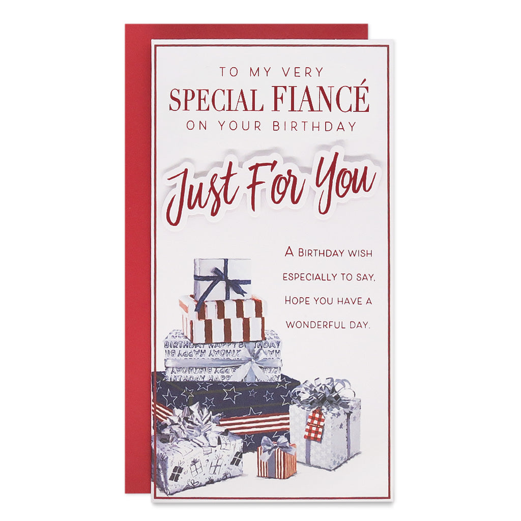 6pk Cards C55 Birthday Fiancé - Tiger Feet Ireland