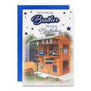 6pk Cards C75 Birthday Brother - Tiger Feet Ireland