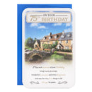 6pk Cards C75 Birthday Age 75 - Tiger Feet Ireland