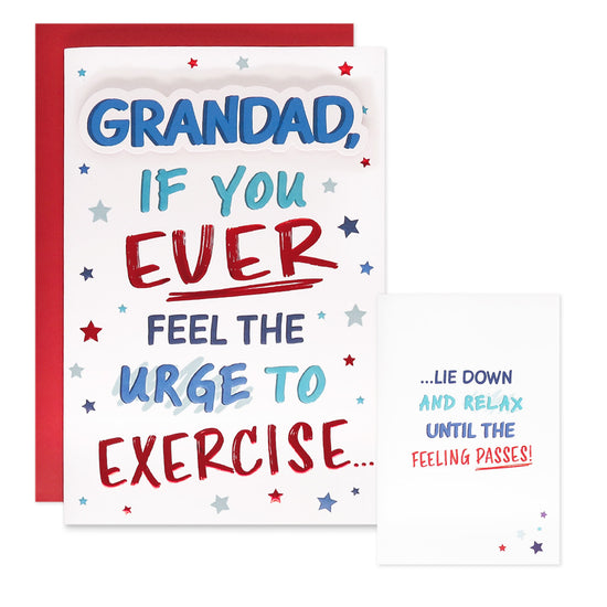 6pk Cards C75 Birthday Grandad