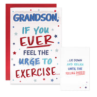 6pk Cards C75 Birthday Grandson - Tiger Feet Ireland