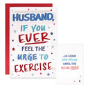 6pk Cards C75 Birthday Husband - Tiger Feet Ireland