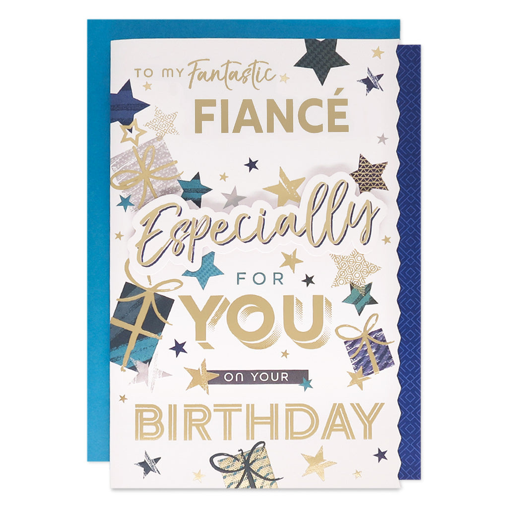 6pk Cards C90 Birthday Fiancé - Tiger Feet Ireland