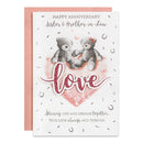 6pk Cards C50 Sister & Brother-In-Law Anniversary - Tiger Feet Ireland