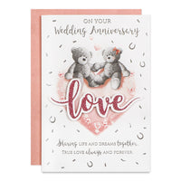 6pk Cards C50 Your Anniversary - Tiger Feet Ireland
