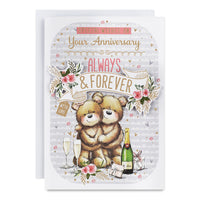 6pk Cards C50 Your Anniversary - Tiger Feet Ireland