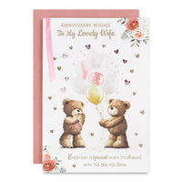 6pk Cards C75 Wife Anniversary - Tiger Feet Ireland