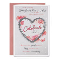 6pk Cards C75 Daughter & Son-In-Law Anniversary - Tiger Feet Ireland