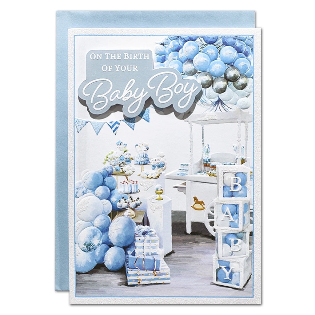 6pk Cards C90 Birth Congratulations - Tiger Feet Ireland