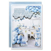 6pk Cards C90 Birth Congratulations - Tiger Feet Ireland