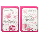 12pk Cards C50 Birthday Nan - Tiger Feet Ireland