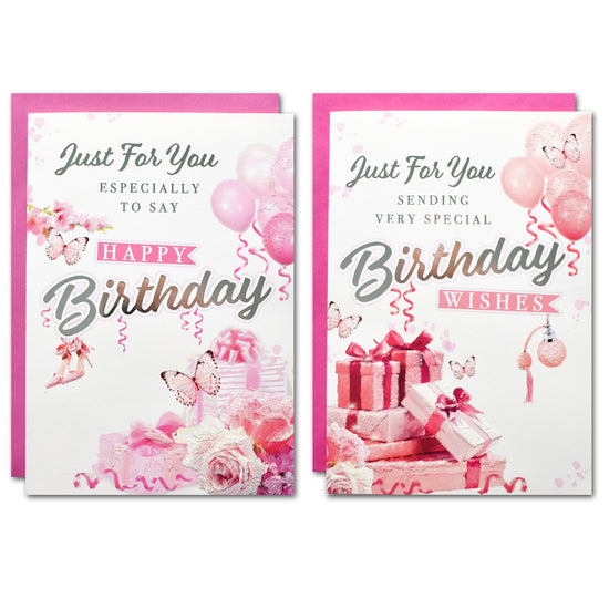 12pk Cards C50 Birthday Auntie