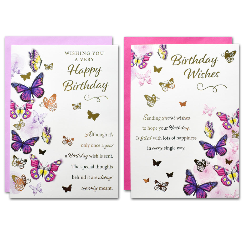 12pk Cards C50 Birthday Granny - Tiger Feet Ireland