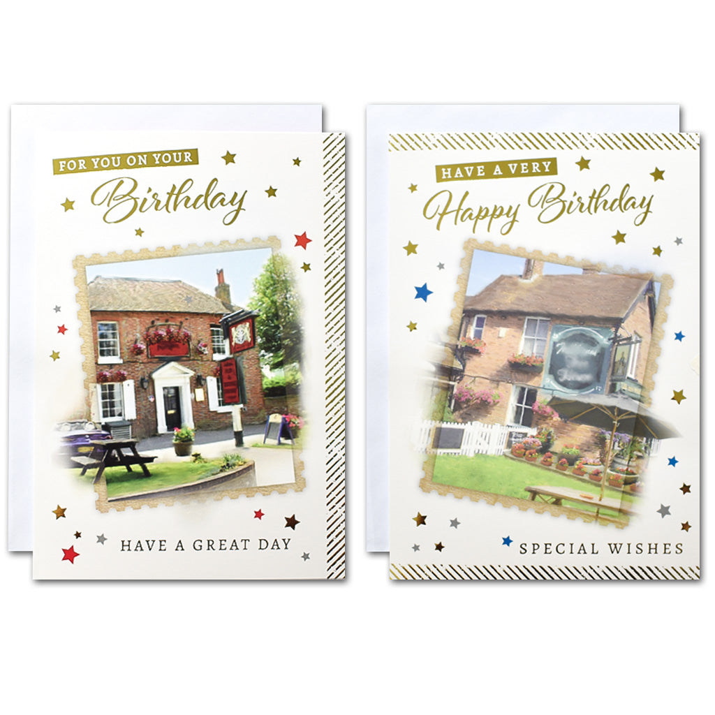 12pk Cards C50 Birthday Brother - Tiger Feet Ireland