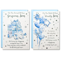 12pk Cards C50 Christening Grandson - Tiger Feet Ireland