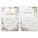 12pk Cards C50 Sympathy Loss Of Son - Tiger Feet Ireland