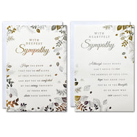 12pk Cards C50 Sympathy Loss Of Son - Tiger Feet Ireland