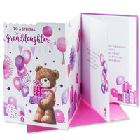 6pk Cards C50 Birthday Granddaughter - Tiger Feet Ireland