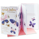 6pk Cards C50 Birthday Sister - Tiger Feet Ireland