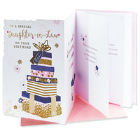 6pk Cards C50 Birthday Daughter-In-Law - Tiger Feet Ireland