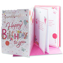 6pk Cards C75 Birthday Granddaughter - Tiger Feet Ireland
