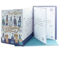 6pk Cards C75 Birthday Brother - Tiger Feet Ireland