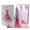 6pk Cards C90 Birthday Granddaughter - Tiger Feet Ireland